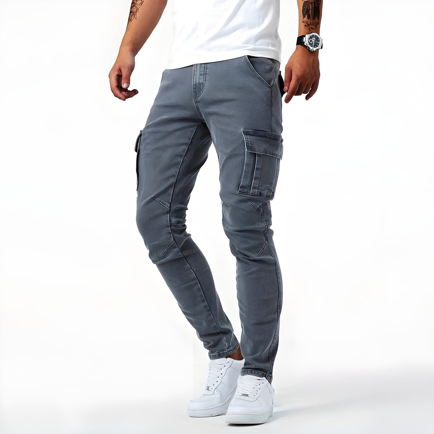Samuel™ | Cargohose aus Stretch-Denim
