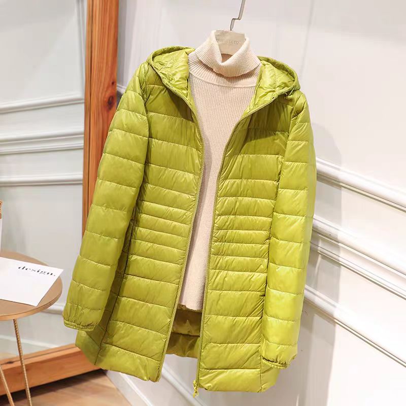 Nathalie | Damen-Daunenjacke mit Kapuze