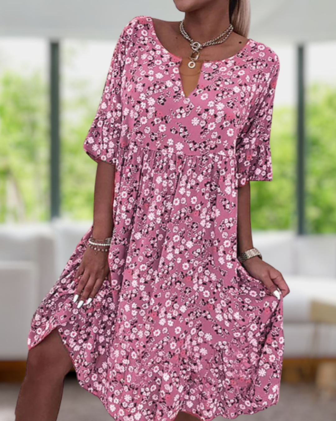 Delilah | Sommer-Blumenkleid