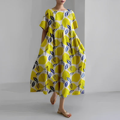 Amelia - Bohème-Kleid mit Blumenmuster
