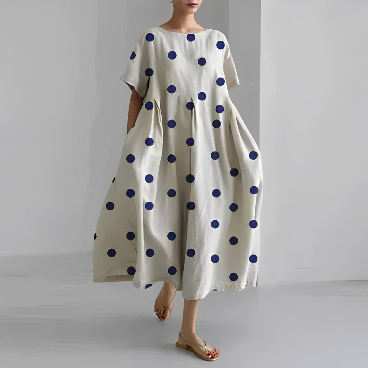 Amelia - Bohème-Kleid mit Blumenmuster