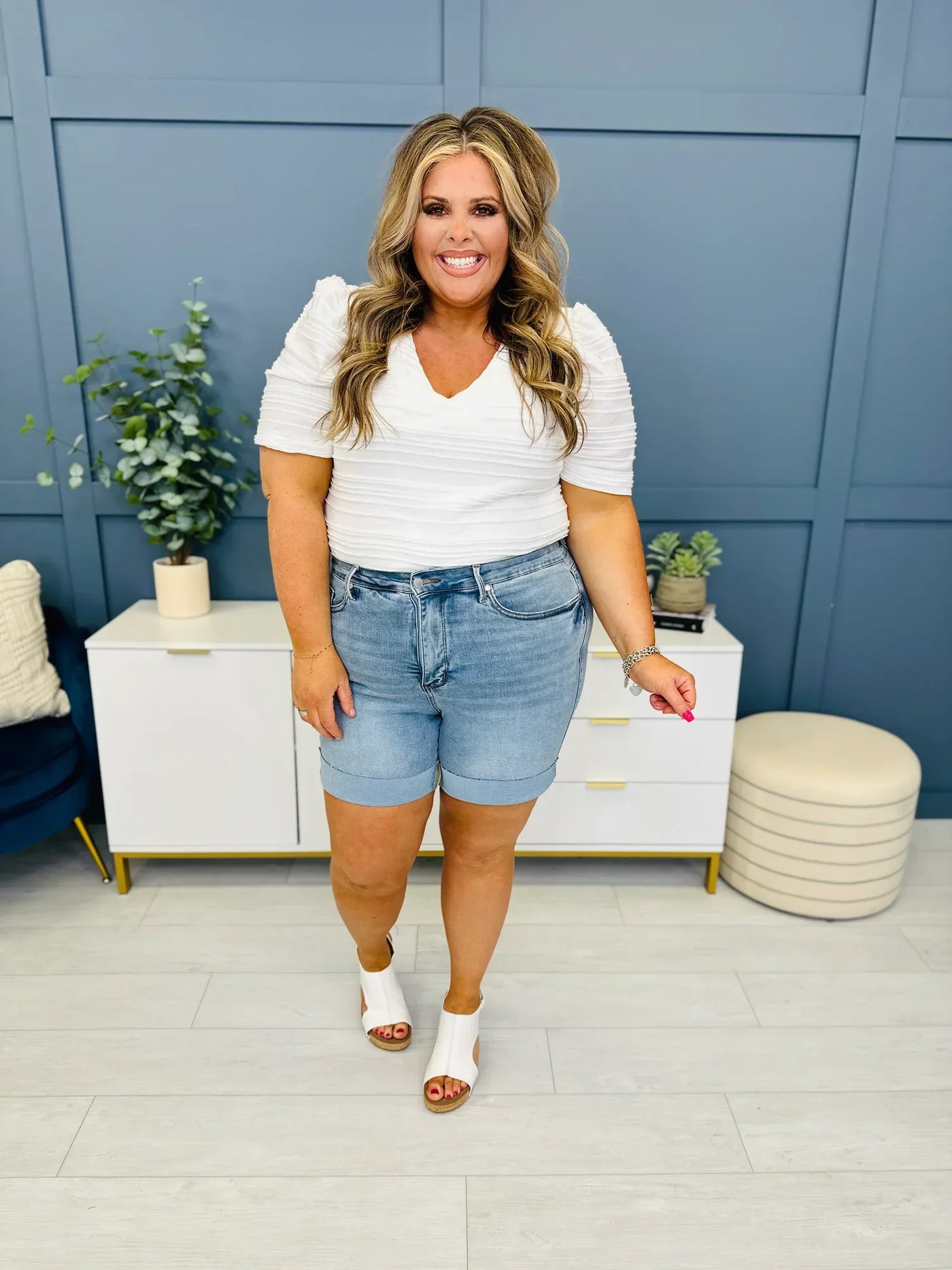 Avery™ - Lässige Denim-Shorts