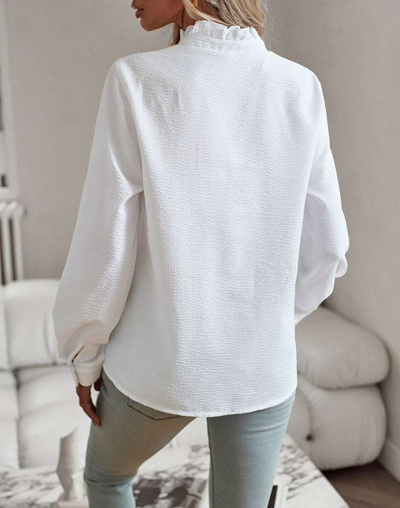 Belle™ - Elegante Polobluse