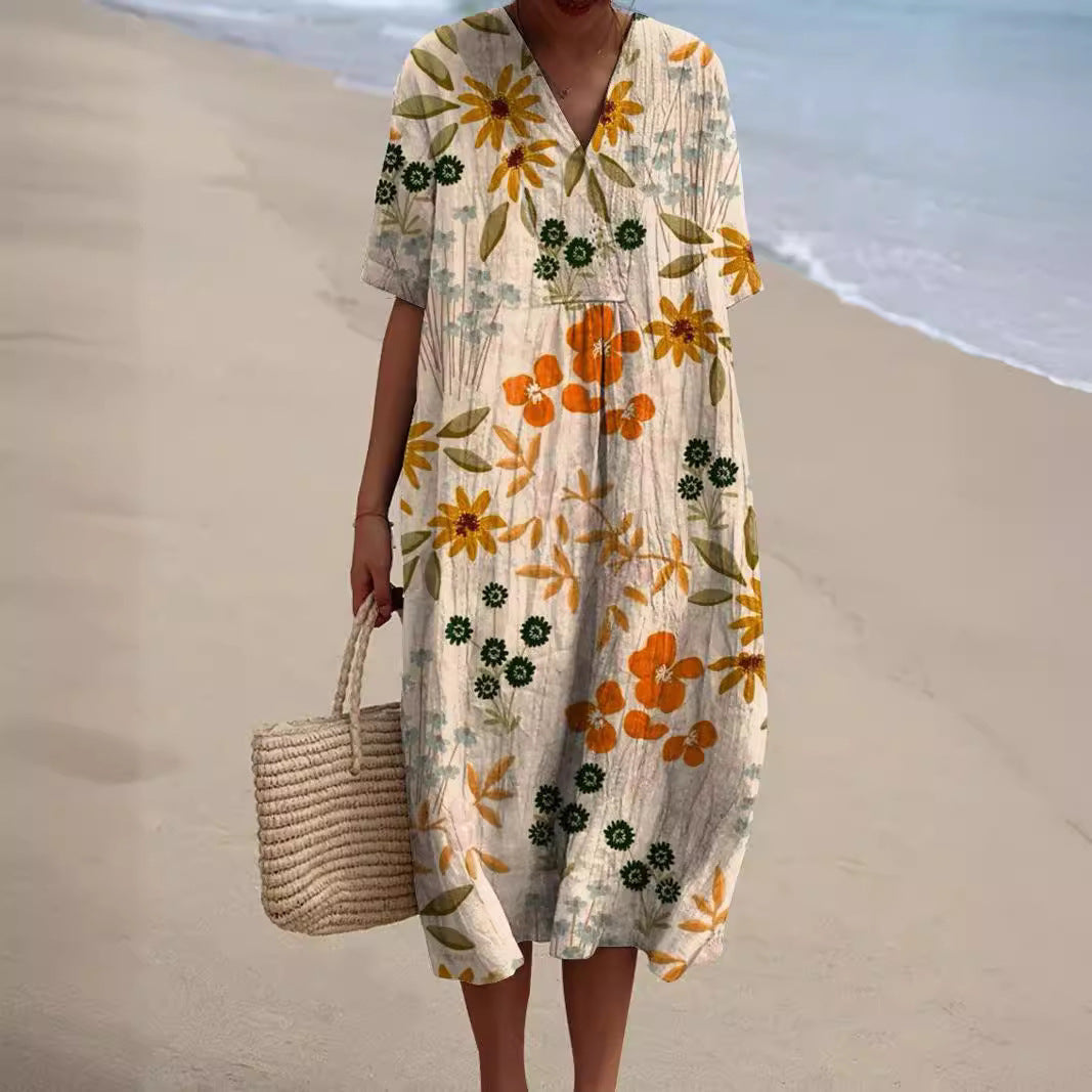 Nicka - Kleid mit Blumenmuster