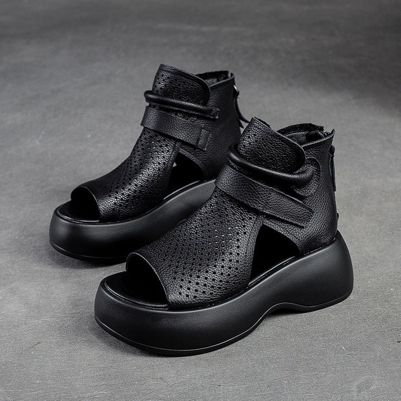 Federica™ - Zeitlose orthopädische Sandalen aus Leder
