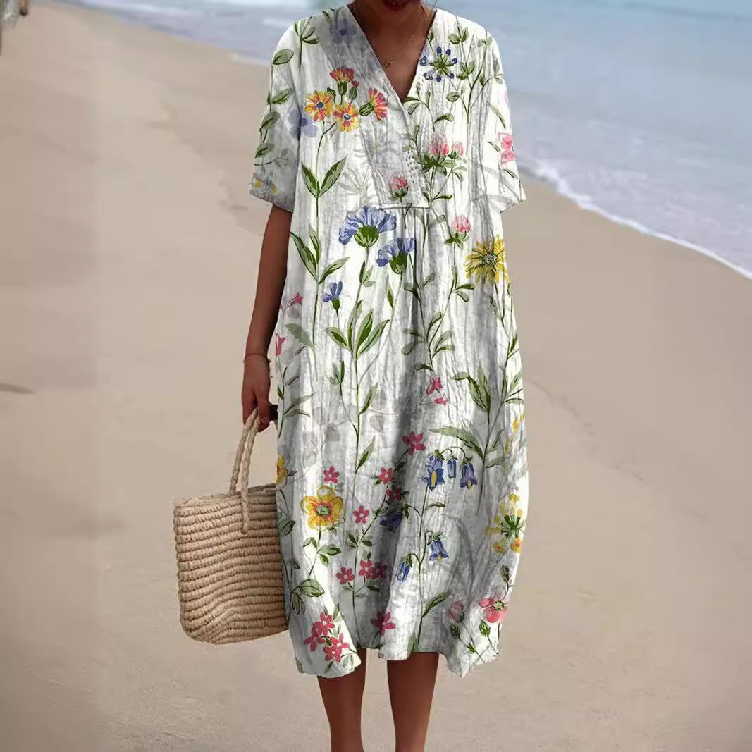 Nicka - Kleid mit Blumenmuster