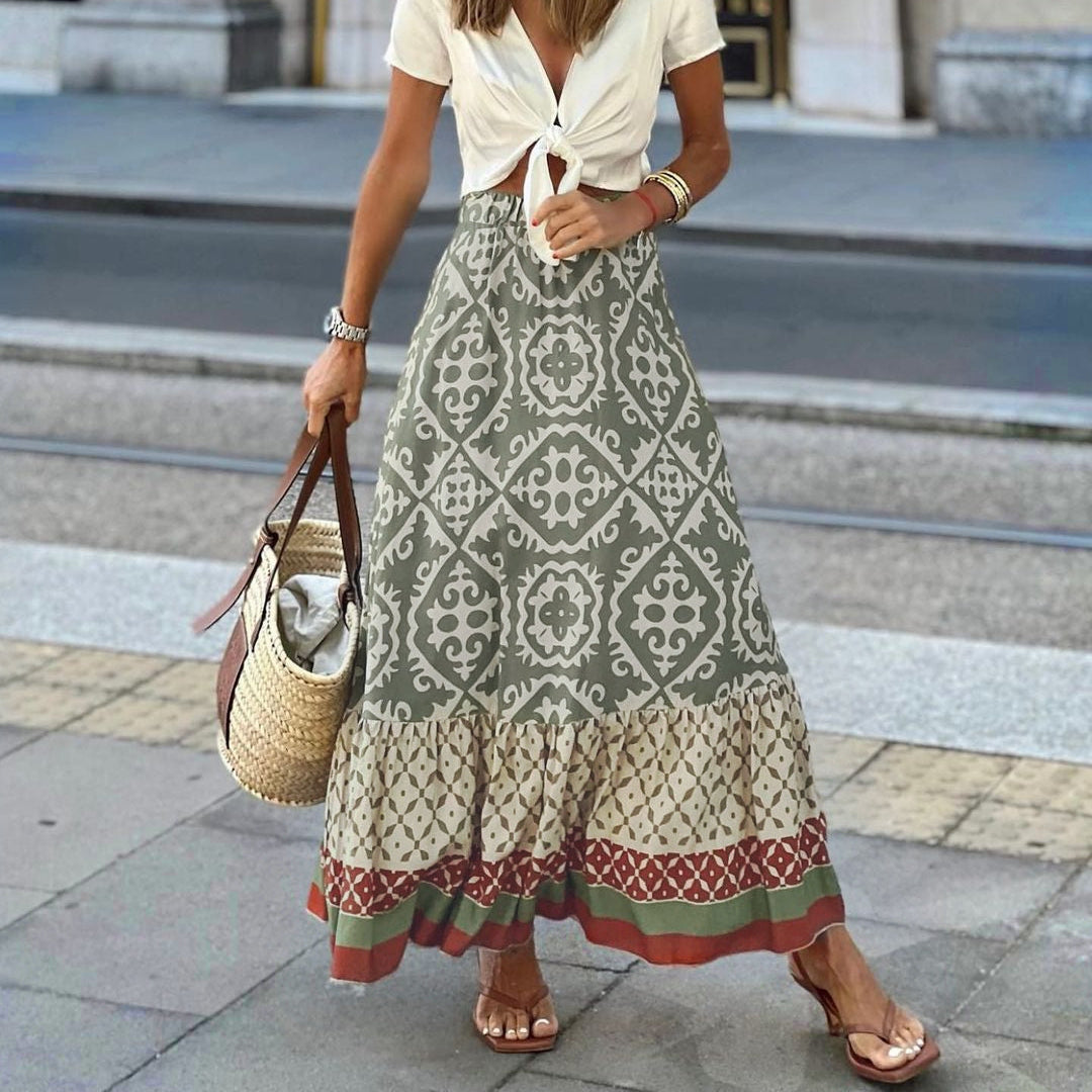 Cassey™ - Rock im Boho-Stil
