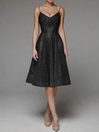Lara | Elegantes ärmelloses Partykleid für Frauen