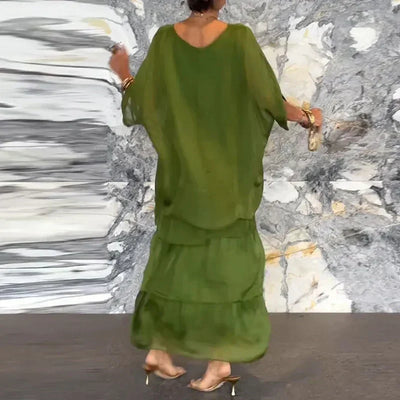 Venisa - Überlagertes Chiffonkleid