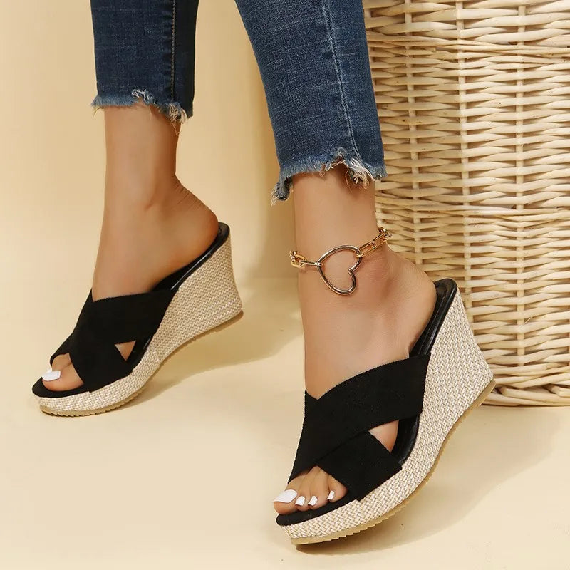 Jevie - Schicke Keilsandalen