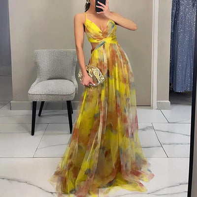 Gisella™ | Bezauberndes Maxikleid mit Blumenprint