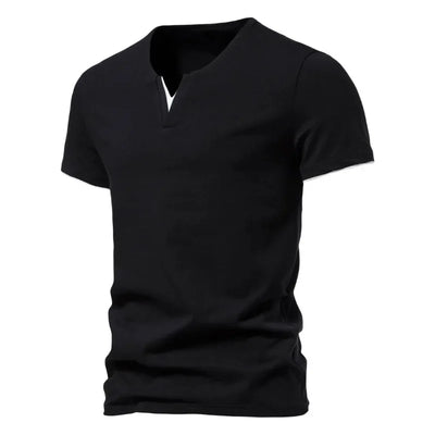 Elias| Herren Slim Fit Freizeit-T-Shirts