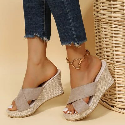 Jevie - Schicke Keilsandalen