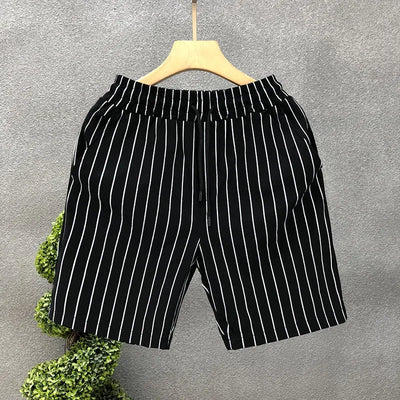 Noah | Modisch gestreifte Herrenshorts