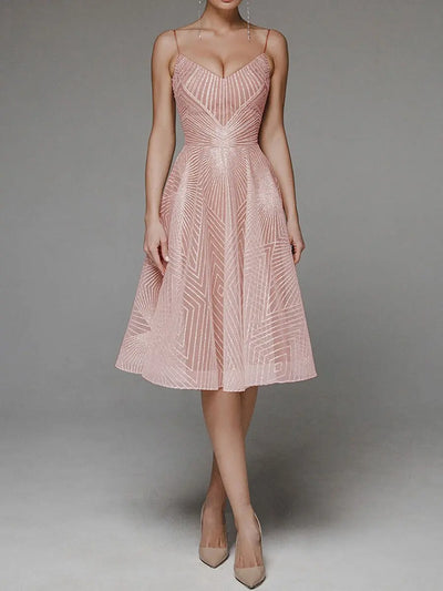 Lara | Elegantes ärmelloses Partykleid für Frauen