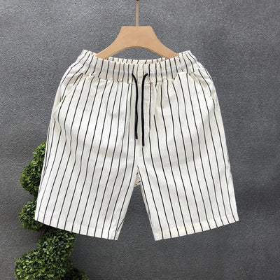 Noah | Modisch gestreifte Herrenshorts