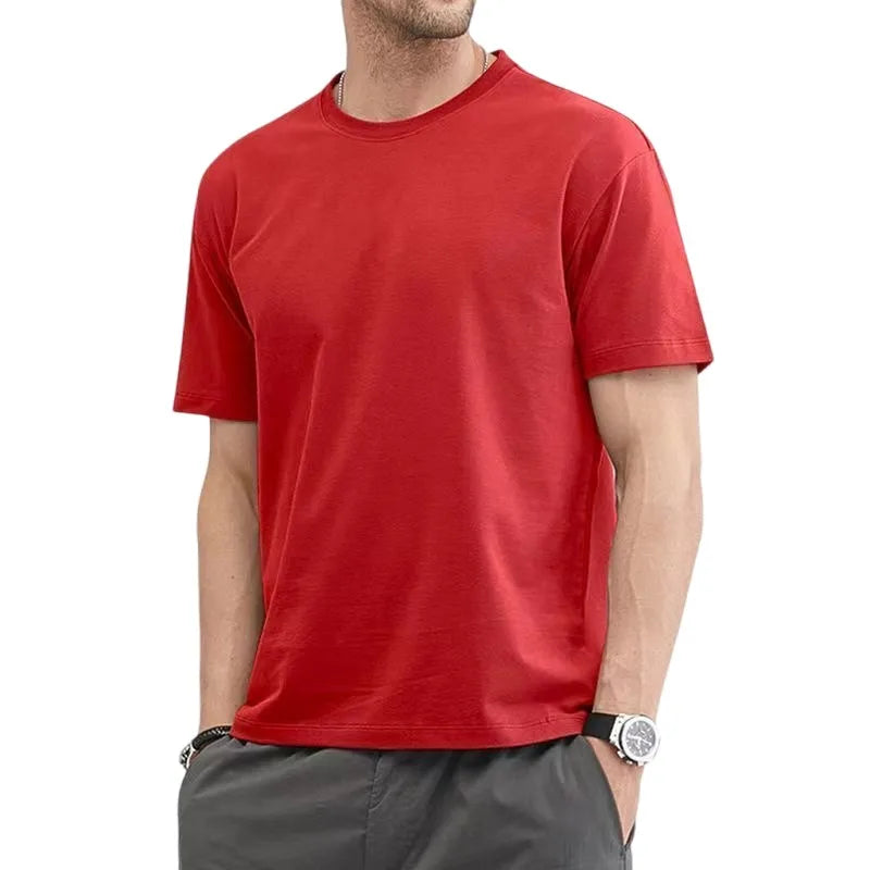 Max | Herren-T-Shirts mit O-Ausschnitt