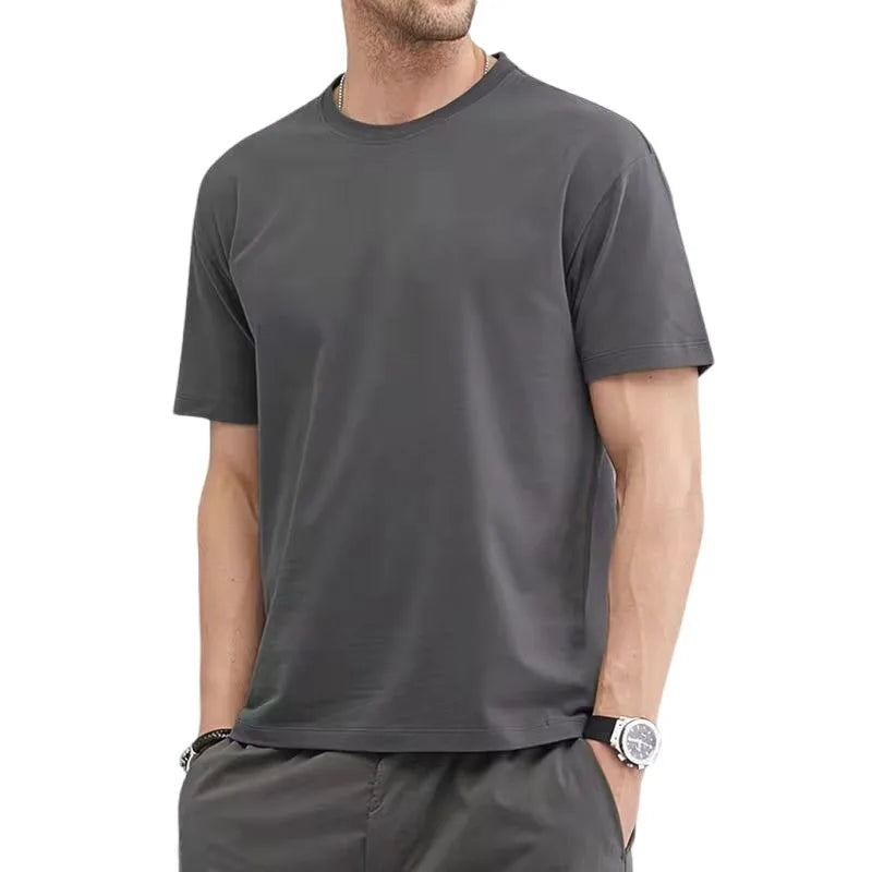 Max | Herren-T-Shirts mit O-Ausschnitt