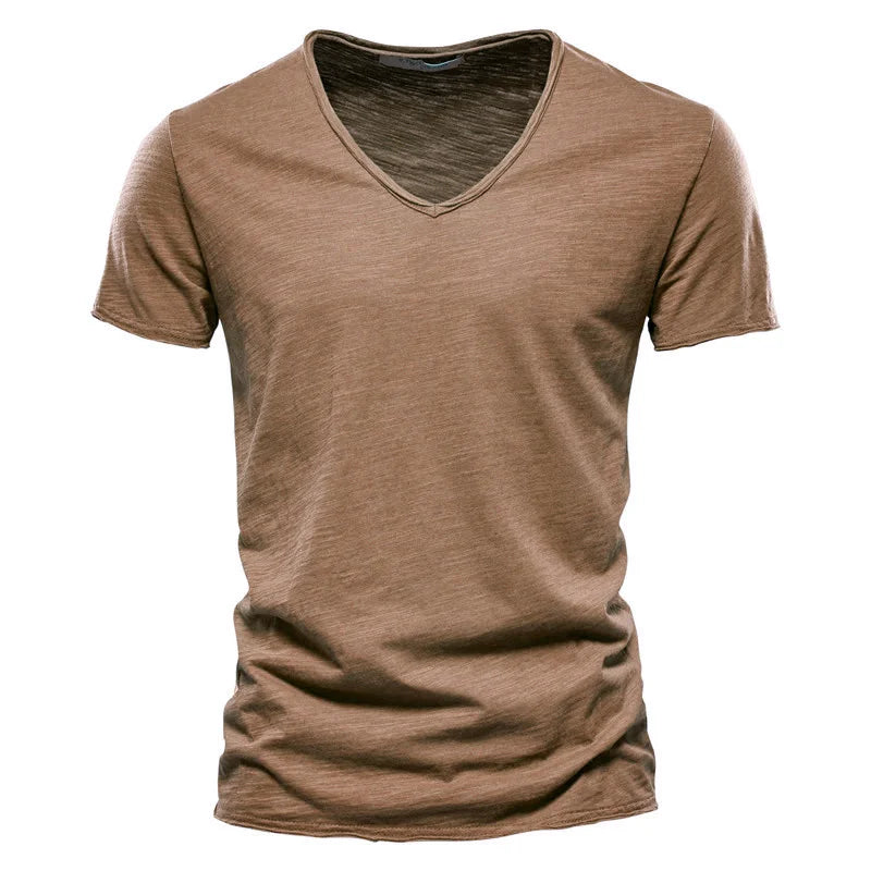 Armin | Männer T-Shirt mit V-Ausschnitt