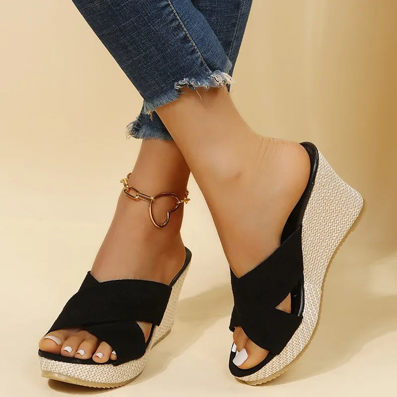 Jevie - Schicke Keilsandalen