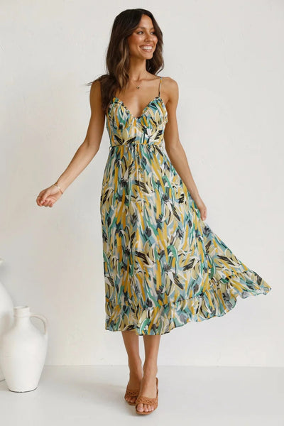 Serene - Bedrucktes Kleid