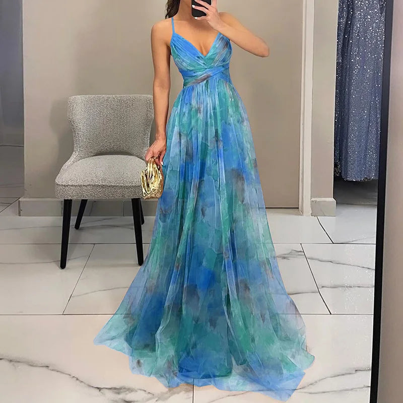 Gisella™ | Bezauberndes Maxikleid mit Blumenprint