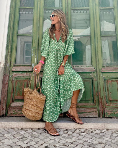 Sylvie - Langes Bohème-Kleid