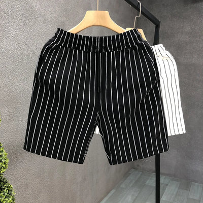 Noah | Modisch gestreifte Herrenshorts