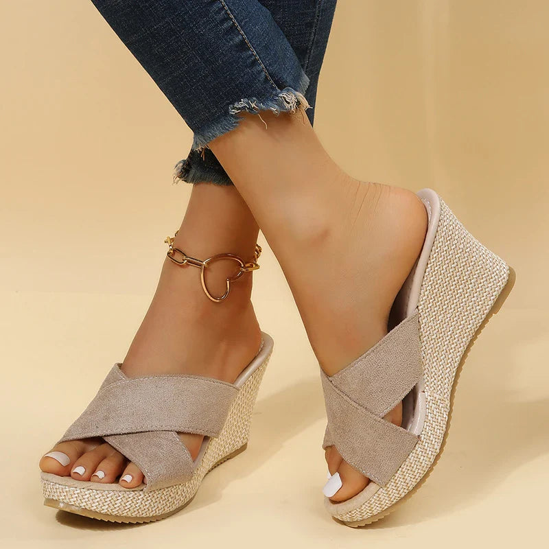 Jevie - Schicke Keilsandalen
