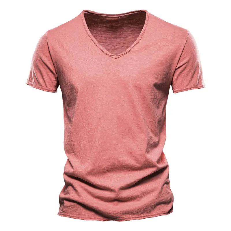 Armin | Männer T-Shirt mit V-Ausschnitt