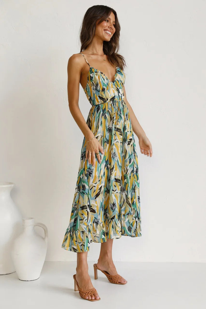 Serene - Bedrucktes Kleid