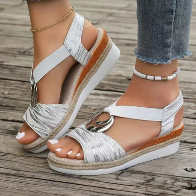 Rosa™ - Elegante orthopädische Sandalen