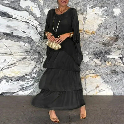 Venisa - Überlagertes Chiffonkleid