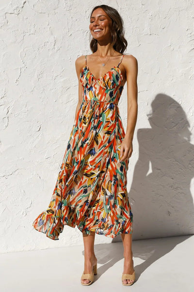 Serene - Bedrucktes Kleid