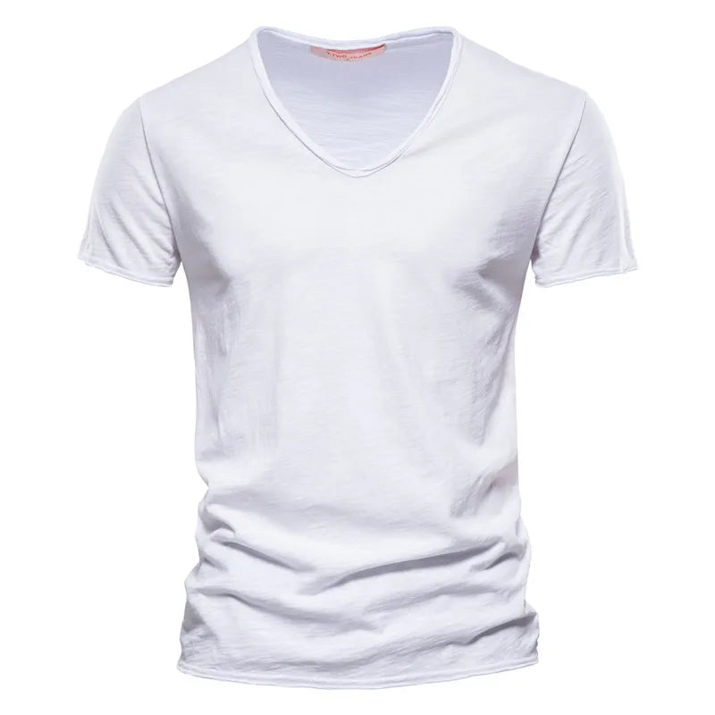 Armin | Männer T-Shirt mit V-Ausschnitt