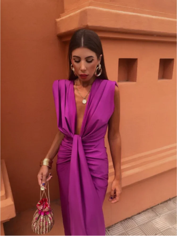 Lily | Elegantes plissiertes Kleid