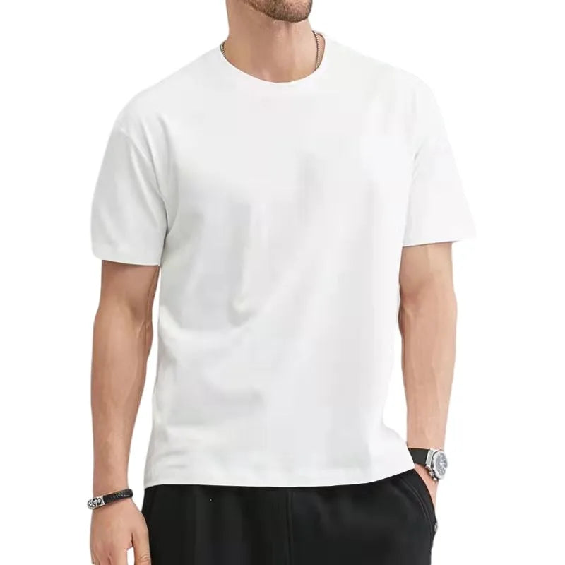 Max | Herren-T-Shirts mit O-Ausschnitt