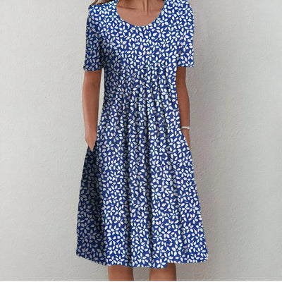 Sabine™ | Schmeichelhaftes Blümchenkleid