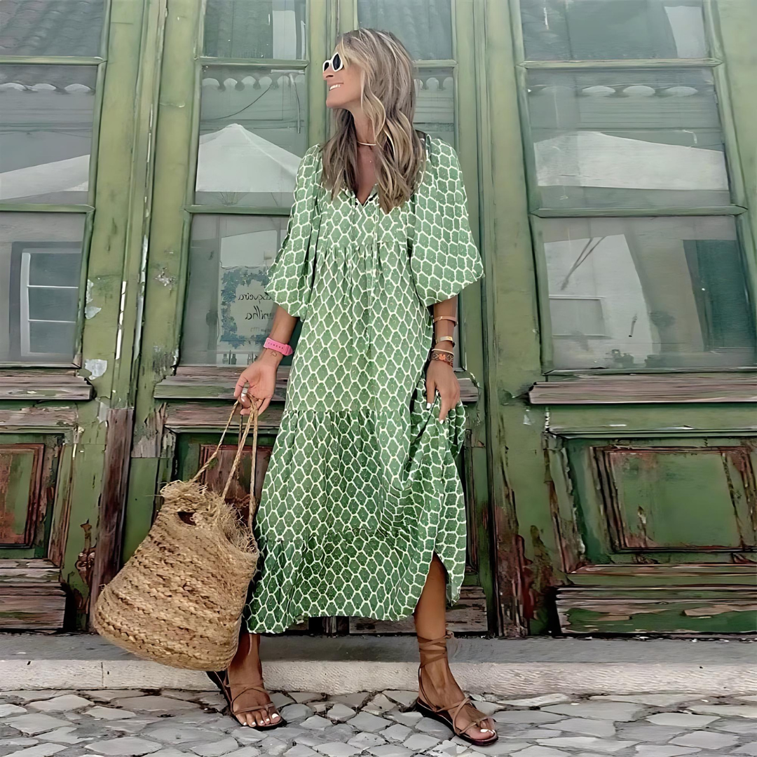 Sharon™ | Frühling Saison Damen Kleid