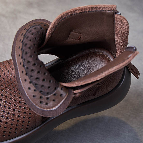 Federica™ - Zeitlose orthopädische Sandalen aus Leder