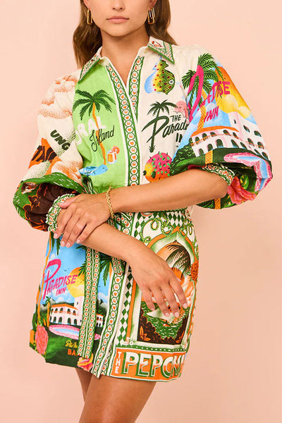 Kimm™ - Minikleid Sommerhemd