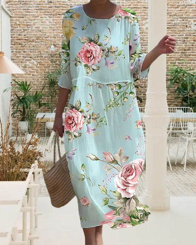 Mara - Elegantes Kleid mit Blumen