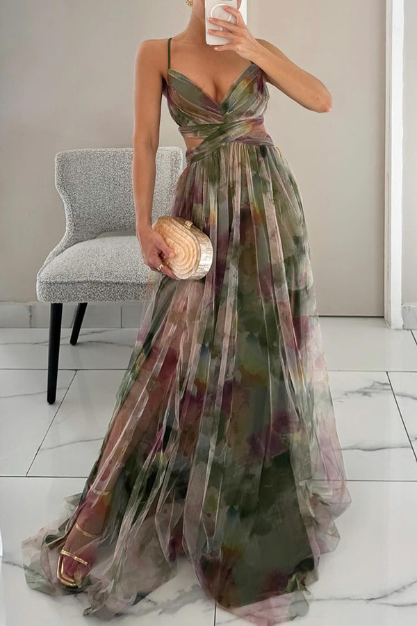 Gisella™ | Bezauberndes Maxikleid mit Blumenprint