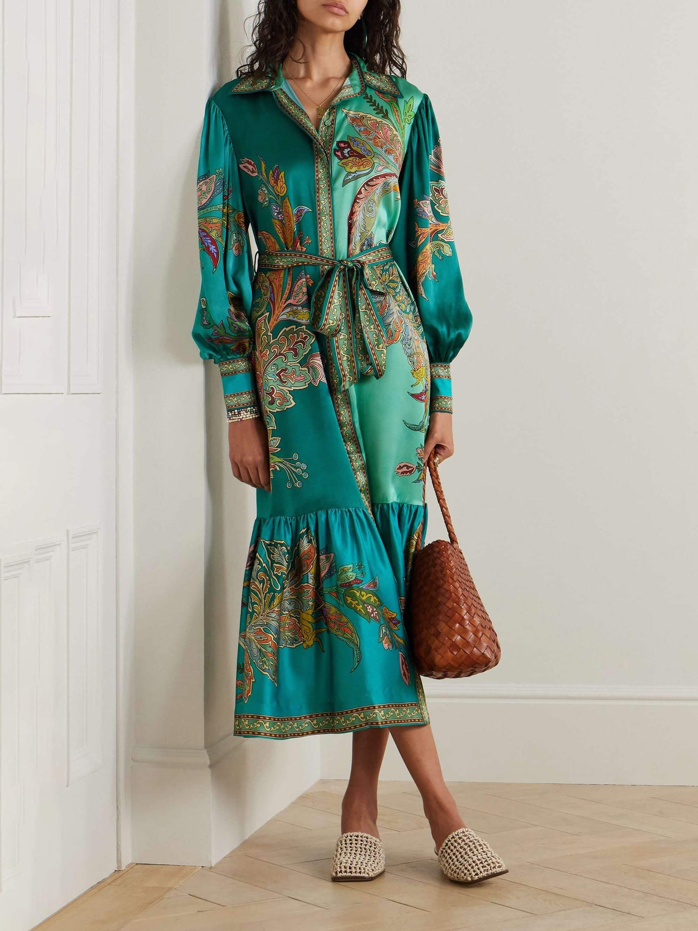 Aruchic™ - Maxikleid mit Blumendruck