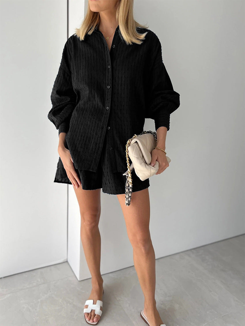 Elizabeth™ - Luftiges Shirt und Shorts Set