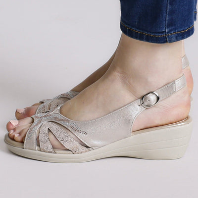 Delia - Bequemer Damen-Sandale