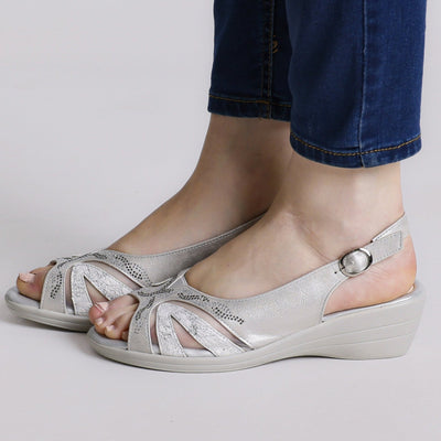 Delia - Bequemer Damen-Sandale