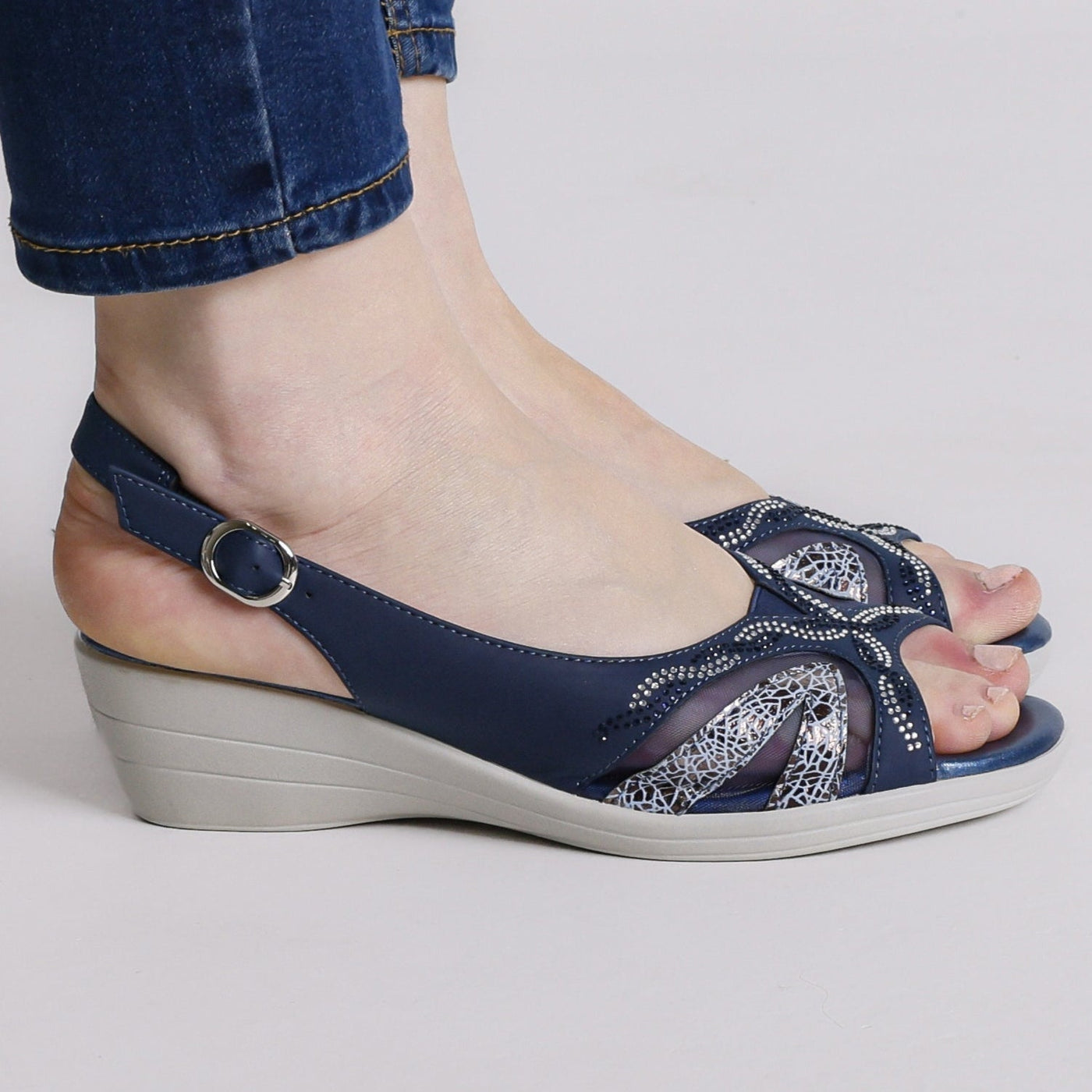 Delia - Bequemer Damen-Sandale