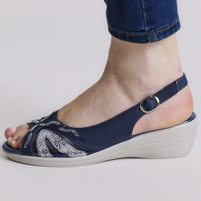 Delia - Bequemer Damen-Sandale