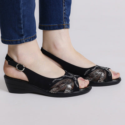 Delia - Bequemer Damen-Sandale